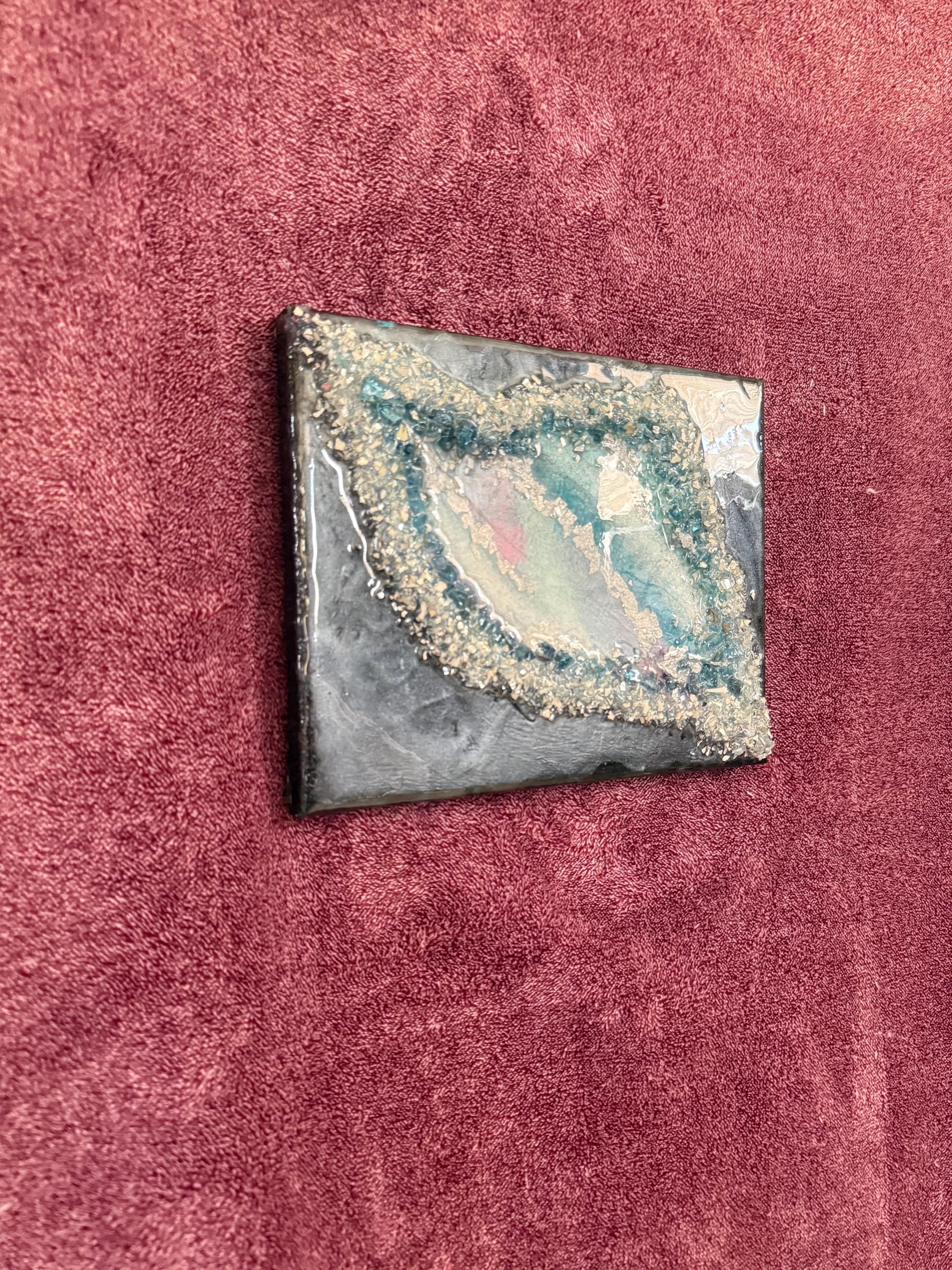 Original geode painting