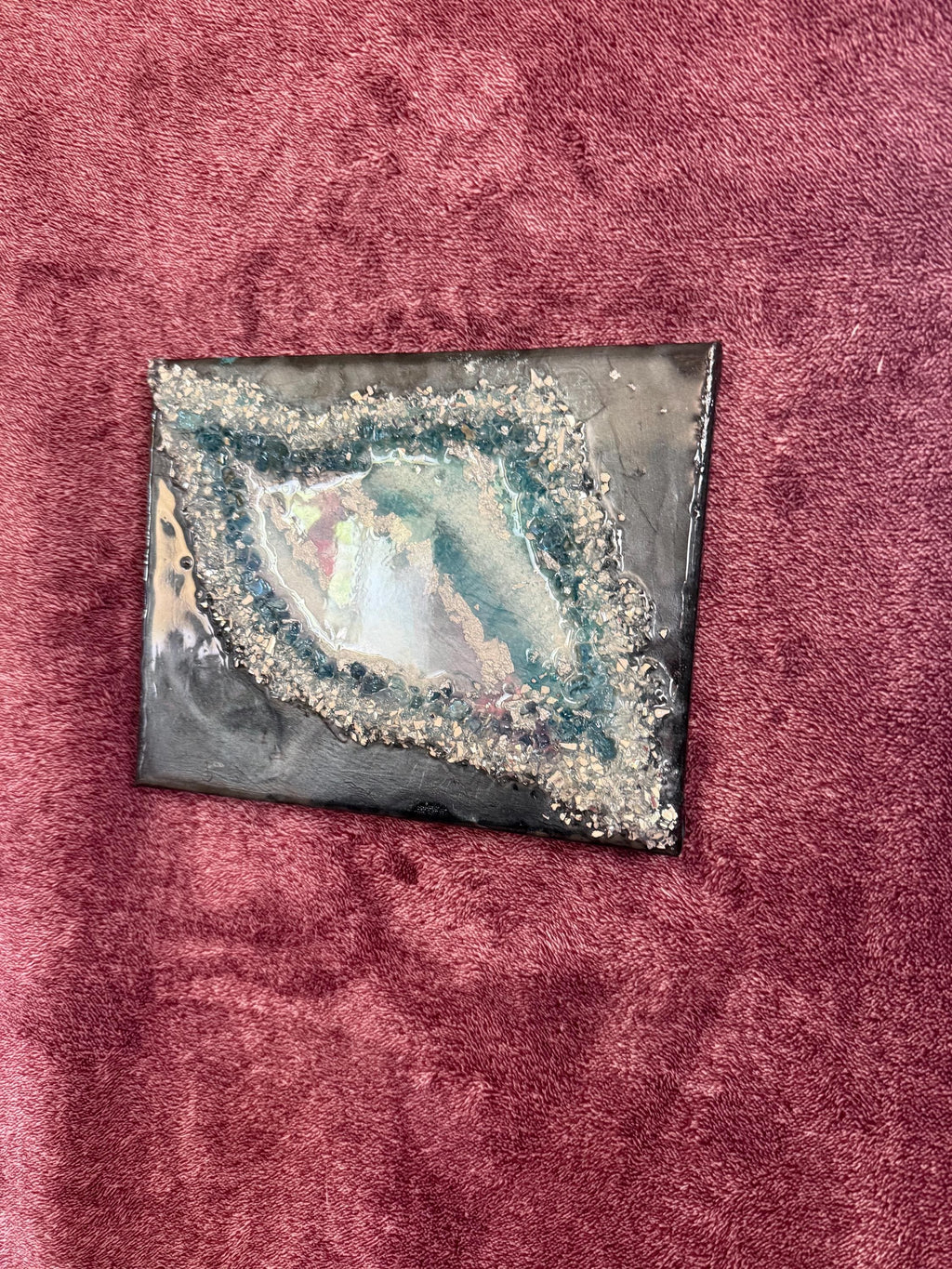 Original geode painting