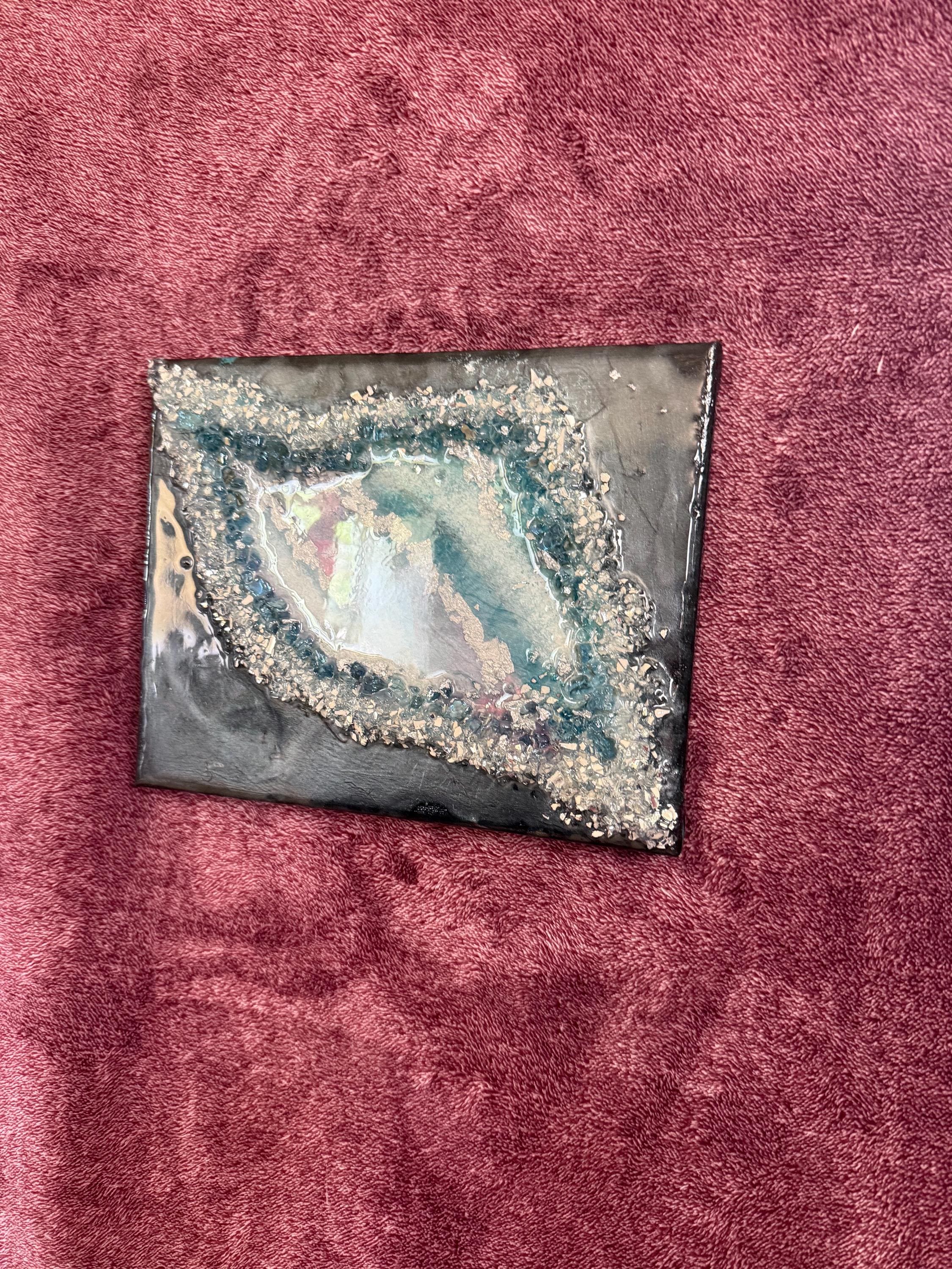 Original geode painting