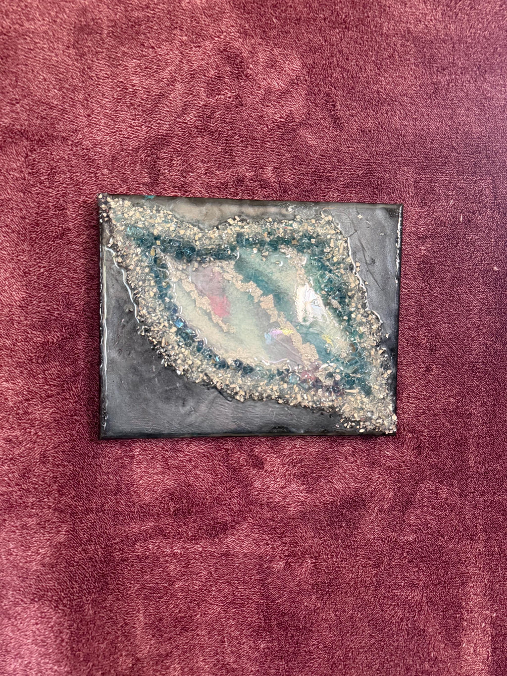 Original geode painting